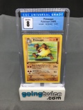 CGC Graded 1999 Pokemon Jungle 1st Edition #43 PRIMEAPE Trading Card - NM-MT 8
