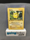 1999 Pokemon Jungle 1st Edition #60 PIKACHU Starter Trading Card from Consignor - Binder Set Break!