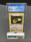 CGC Graded 2000 Pokemon Team Rocket 1st Edition #55 EEVEE Trading Card - NM-MT+ 8.5