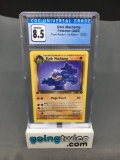 CGC Graded 2000 Pokemon Team Rocket 1st Edition #27 DARK MACHAMP Trading Card - NM-MT+ 8.5