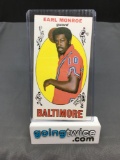 1969-70 Topps #80 EARL MONROE Bullets ROOKIE Vintage Basketball Card