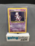 1999 Pokemon Base Set #10 MEWTWO Holofoil Rare Trading Card from Consignor - Binder Set Break!