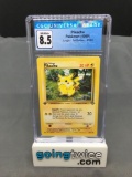 CGC Graded 1999 Pokemon Jungle 1st Edition #60 PIKACHU Vintage Trading Card - NM-MT+ 8.5