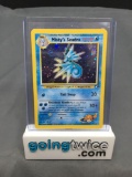 2000 Pokemon Gym Heroes #9 MISTY'S SEADRA Holofoil Rare Trading Card from Consignor - Binder Set