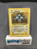 1999 Pokemon Base Set Unlimited #9 MAGNETON Holofoil Rare Trading Card from Consignor - Binder Set