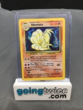 1999 Pokemon Base Set Unlimited #12 NINETALES Holofoil Rare Trading Card from Consignor - Binder Set