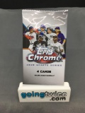 Factory Sealed 2020 Topps CHROME Update Baseball 4 Card Pack