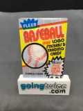 Factory Sealed 1989 FLEER Baseball 15 Card Pack & 1 Sticker - Bill Ripken FF Error?