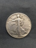 1944 United States Walking Liberty Silver Half Dollar - 90% Silver Coin from Estate