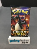 Factory Sealed Pokemon HIDDEN FATES 10 Card Booster Pack - Shiny CHARIZARD GX?