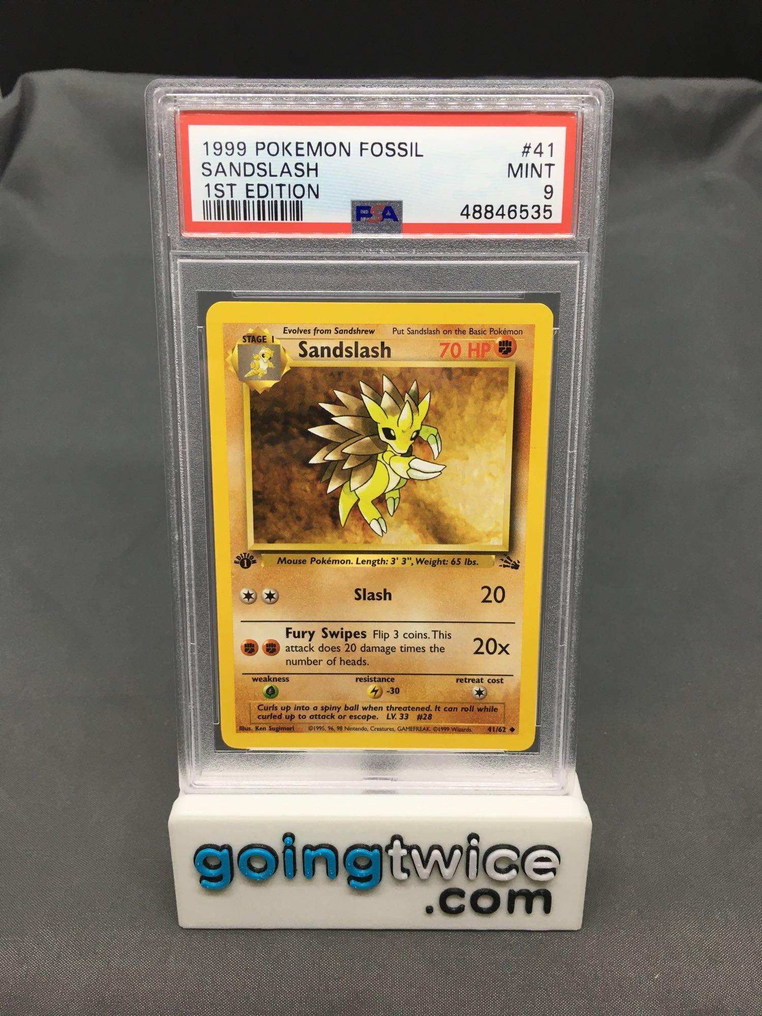 PSA Graded 1999 Pokemon Fossil 1st Edition #41 | Proxibid PSA Graded 1999 Pokemon Fossil 1st Edition #41 | Proxibid