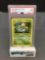 PSA Graded 1999 Pokemon Base Set Unlimited #30 IVYSAUR Trading Card - MINT 9
