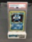 PSA Graded 1999 Pokemon Base Set Unlimited #13 POLIWRATH Holofoil Rare Trading Card - NM 7