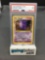 PSA Graded 1999 Pokemon Fossil #5 GENGAR Holofoil Rare Trading Card - NM 7