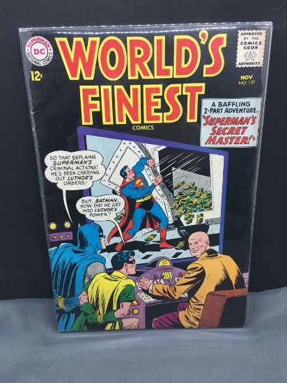1963 DC Comics WORLD'S FINEST Vol 1 #137 Silver Age Comic Book from Consignor Collection