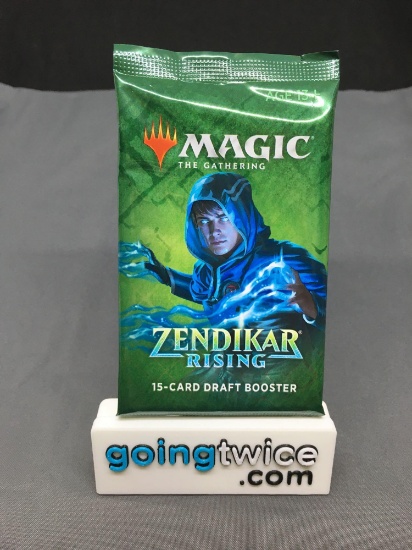 Factory Sealed MAGIC the Gathering ZENDIKAR RISING 15 Card Draft Booster Pack