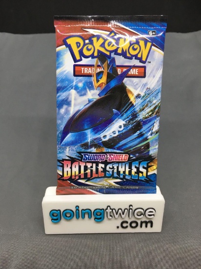 Factory Sealed Pokemon Sword & Shield BATTLE STYLES 10 Card Booster Pack