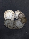 18.7 Grams of UNSEARCHED Foreign Silver World Coins from ENORMOUS ESTATE Collection