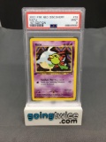 PSA Graded 2001 Pokemon Neo Discovery 1st Edition #59 NATU Trading Card - MINT 9