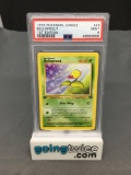 PSA Graded 1999 Pokemon Jungle 1st Edition #49 BELLSPROUT Trading Card - MINT 9