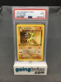 PSA Graded 1999 Pokemon Fossil 1st Edition #41 SANDSLASH Trading Card - MINT 9
