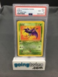 PSA Graded 1999 Pokemon Fossil 1st Edition #57 ZUBAT Trading Card - NM-MT 8