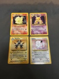 Vintage Lot of 5 Holofoil Rare Pokemon Trading Cards from Storage Unit Collection Hoard!