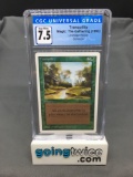 CGC Graded 1993 Magic the Gathering Unlimited TRANQUILITY Vintage Trading Card - NM+ 7.5