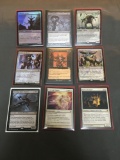 9 Card Lot of Magic the Gathering GOLD SYMBOL RARES and MYTHICS from Huge Collection