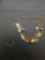 Lot of Two Gold-Tone Fashion Necklaces, One Aldo Designer & One Talbots