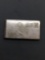 Rectangular 50x25mm USPS Postage Themed Engravable Sterling Silver Money Clip