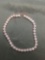 Strand Round 10mm Rose Quartz Beads