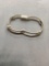 Mexican Made 9mm Wide 7in Long Sterling Silver Link Bracelet