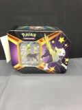 Factory Sealed Pokemon SHINING FATES 6 Booster Pack Boltund V Collector Tin