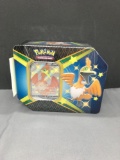 Factory Sealed Pokemon SHINING FATES 6 Booster Pack Cramorant V Collector Tin