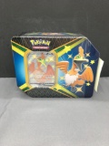 Factory Sealed Pokemon SHINING FATES 6 Booster Pack Cramorant V Collector Tin