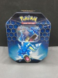 Factory Sealed 2019 Pokemon Hidden Fates 4 Booster Pack Gyarados Tin