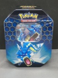 Factory Sealed 2019 Pokemon Hidden Fates 4 Booster Pack Gyarados Tin