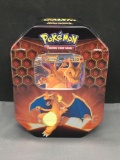 Factory Sealed 2019 Pokemon Hidden Fates 4 Booster Pack Charizard Tin