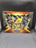 Factory Sealed Pokemon SHINING FATES Pikachu V 4 Booster Pack Box