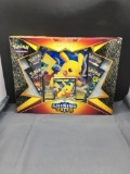 Factory Sealed Pokemon SHINING FATES Pikachu V 4 Booster Pack Box