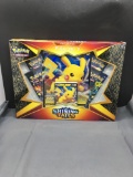 Factory Sealed Pokemon SHINING FATES Pikachu V 4 Booster Pack Box