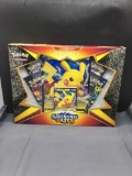 Factory Sealed Pokemon SHINING FATES Pikachu V 4 Booster Pack Box