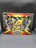 Factory Sealed Pokemon SHINING FATES Pikachu V 4 Booster Pack Box