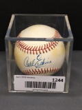 Signed CARL ERSKINE Dodgers Autographed National League Baseball