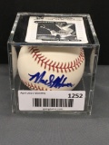 Signed MARK MCLEMORE Mariners Autographed Major League Baseball