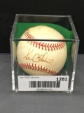 Signed KEN CLOUDE Mariners Autographed American League Baeball