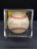 Signed SAM JETHROE Braves Autographed National Laegue Baseball