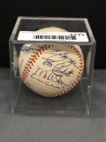 Signed American League Baseball with 12 Signatures Including STAN MUSIAL Autographed