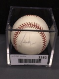 Signed JAMIE MOYER Mariners Autographed Major League Baseball